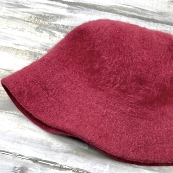 Vintage Bloomingdale’s 1920’s French Cloche Wool Blend Hat Gatsby Mulberry Hat main image 13